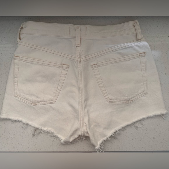 Agolde Parker shorts white - Picture 7 of 7